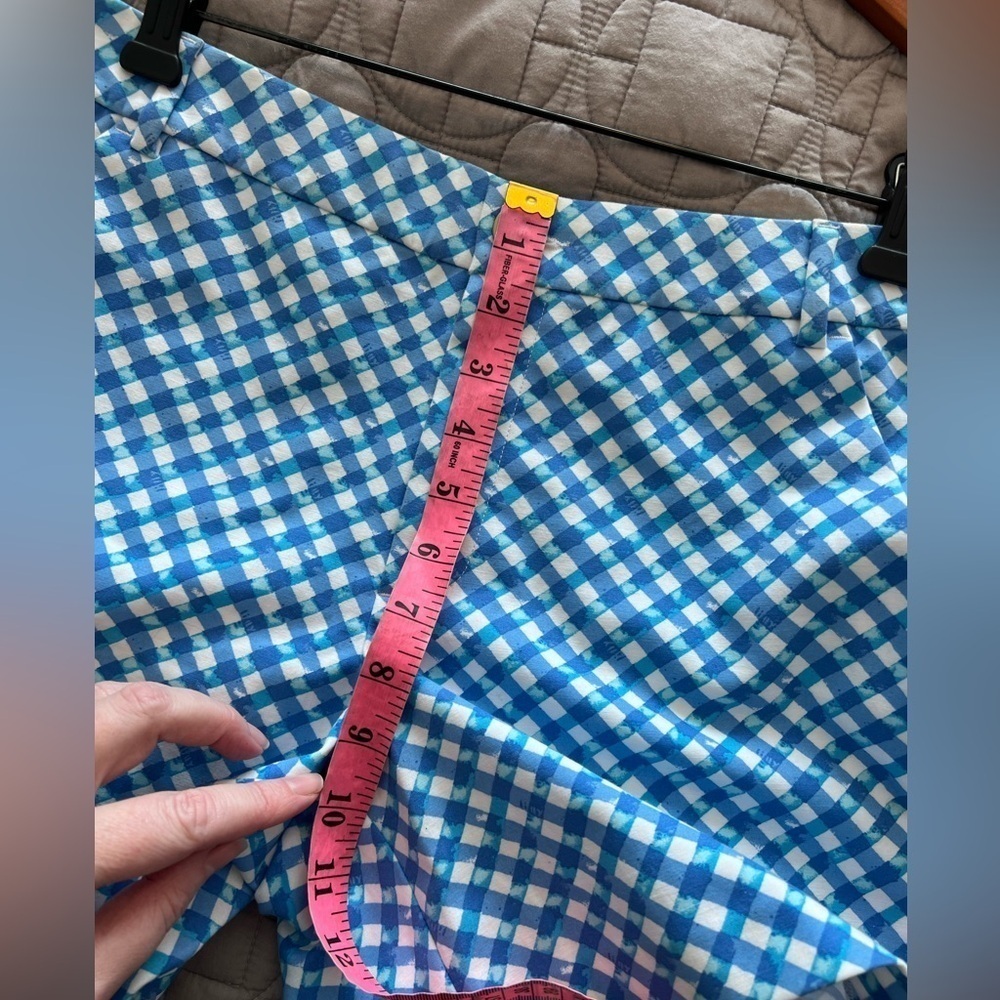 LILLY PULITZER GRETCHEN HIGH RISE SHORT
BOCA BLUE DOUBLE CHECKING - Picture 13 of 16